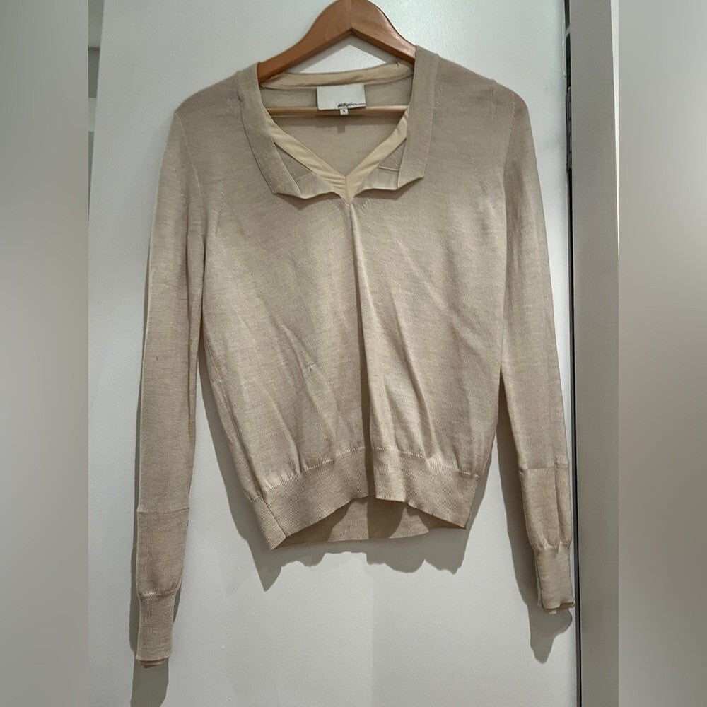 Philip Lim Cream Sweater, small