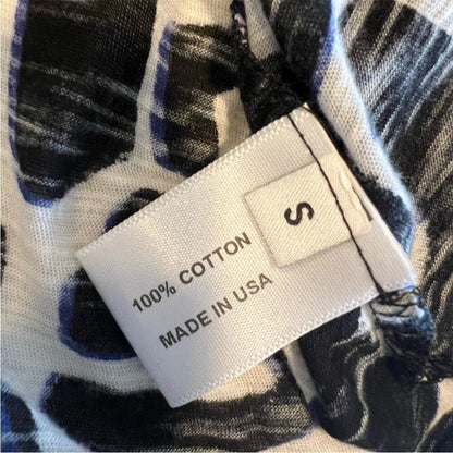 Proenza SCHOULER giraffe long sleeved tissue tee, XS