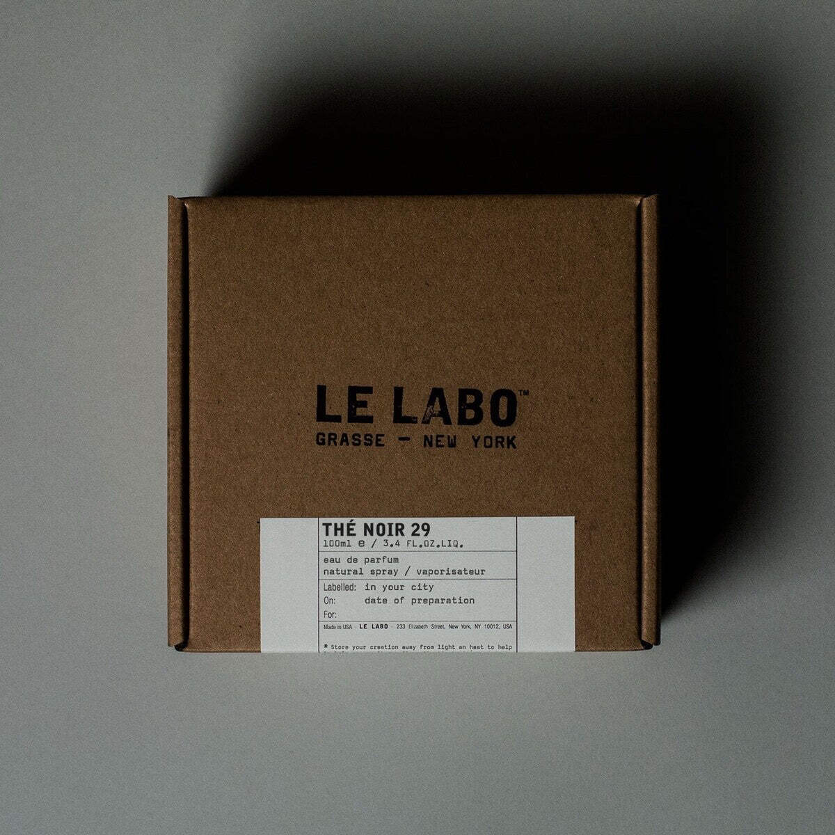 Le Labo The Noir 29 Eau de Parfum 3.4 oz/100ml Spray for Unisex New With Box