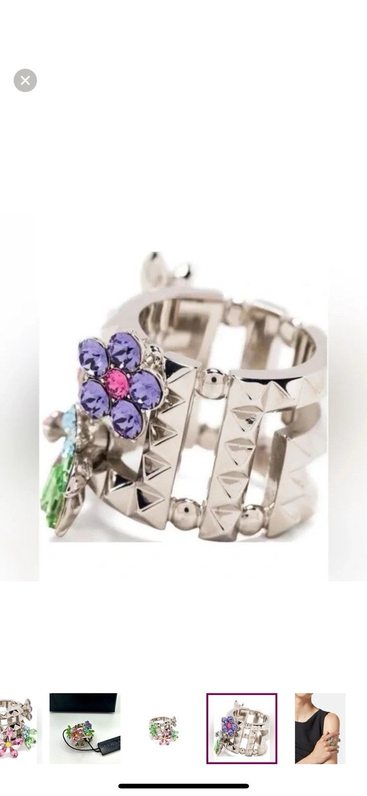 Versace Medusa Ring, 5