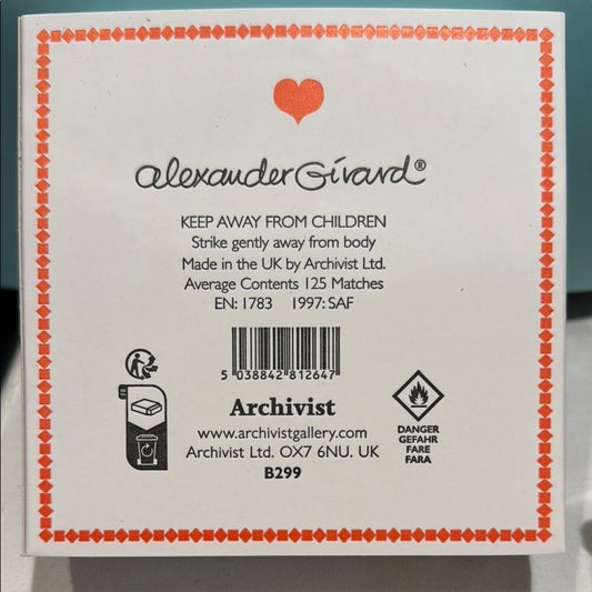 Love Heart Matchbox