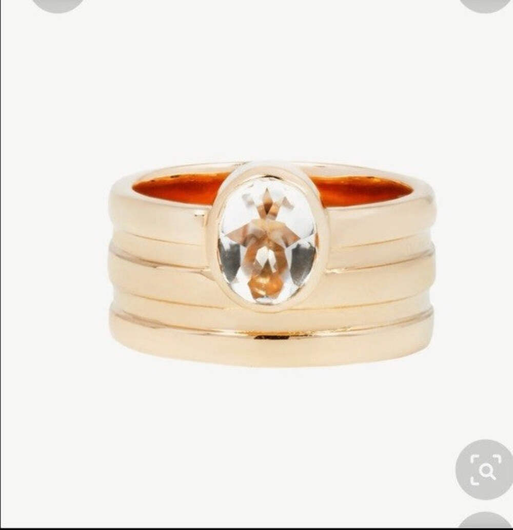 Studio Grun “Stack” of one ring, size 6