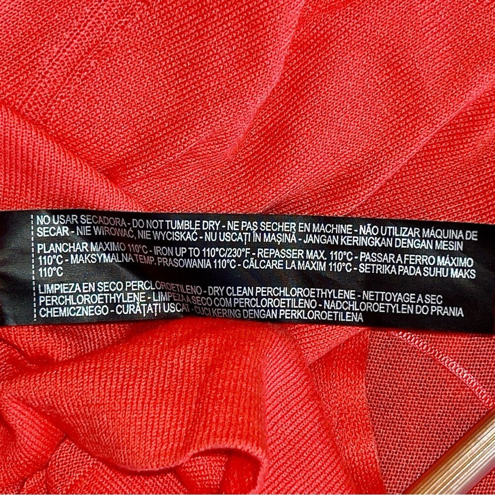 ZARA Salmon Tunic Sweater, Small