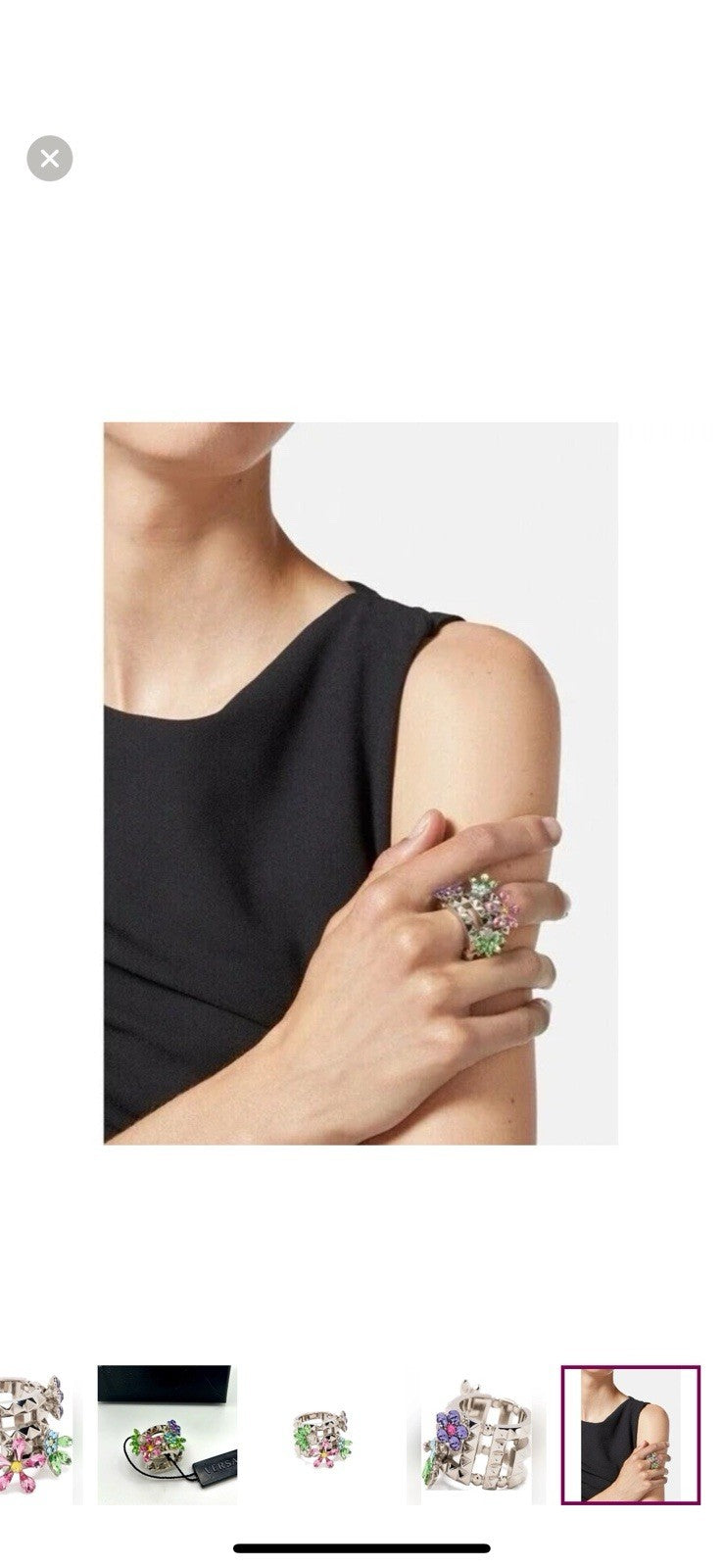 Versace Medusa Ring, 5