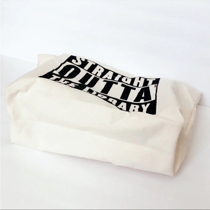 Straight Outta The Bookstore Nerd Tote, NWT