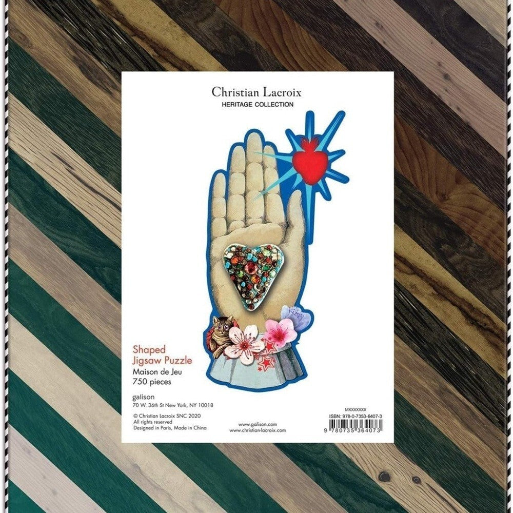 Galison Christian Lacroix Heritage Collection Maison de Jeu 750 Piece  Puzzle