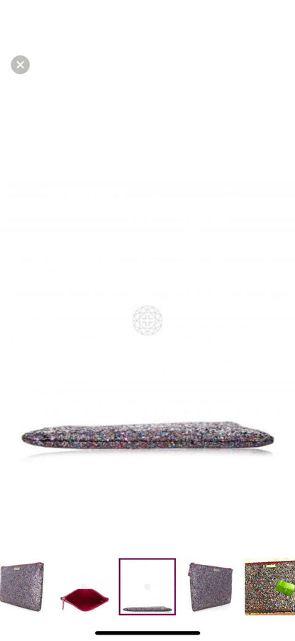 Kate Spade New York GIA GLITTERBALL CLUTCH, NEW IN BOX