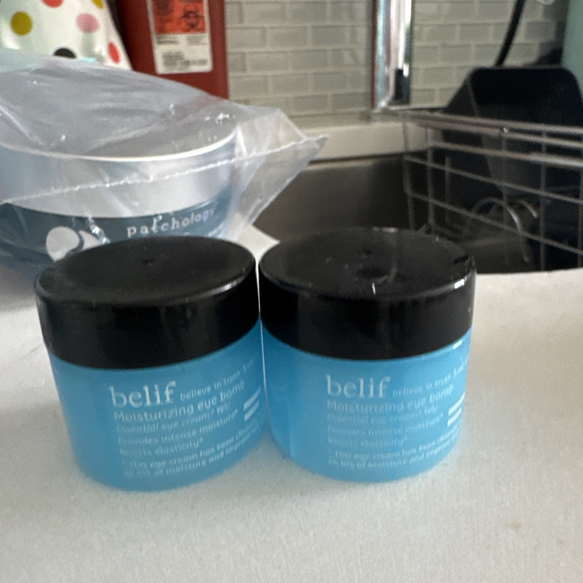 BELIF Moisturizing Eye Bomb Eye Cream .17oz/5mL Lot Of 2