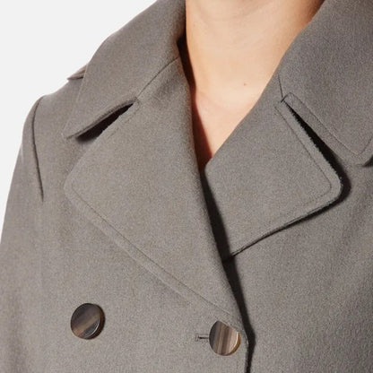 Helmet Lang Cropped Peacoat, Flint, XS,