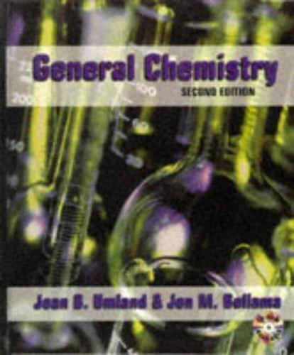 General Chemistry Paperback Jean B., Bellama, J. Michael Umland