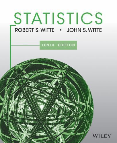 Good19  Statistics, Witte, John S. 10th Edition